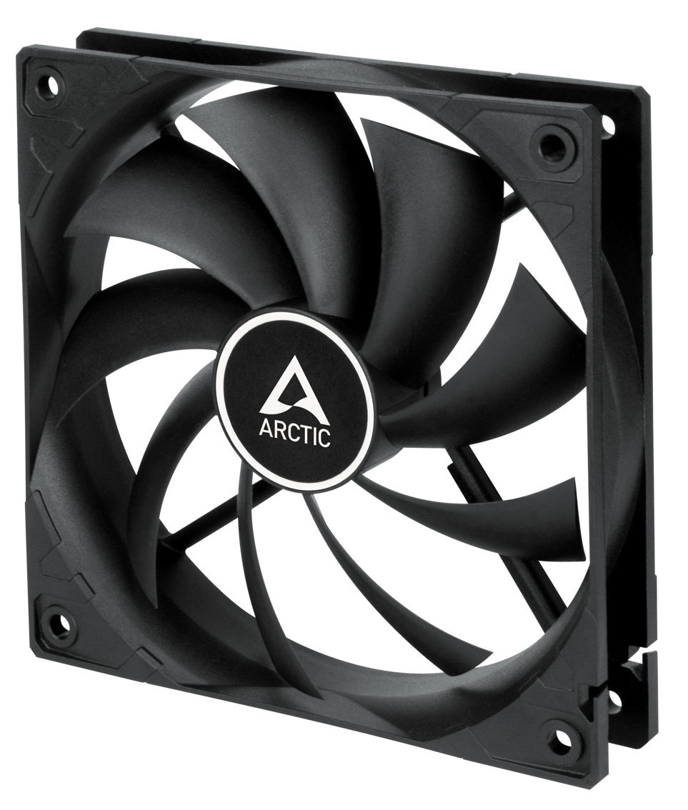 ARCTIC F12 TC (Black) - 120mm case fan with temperature control