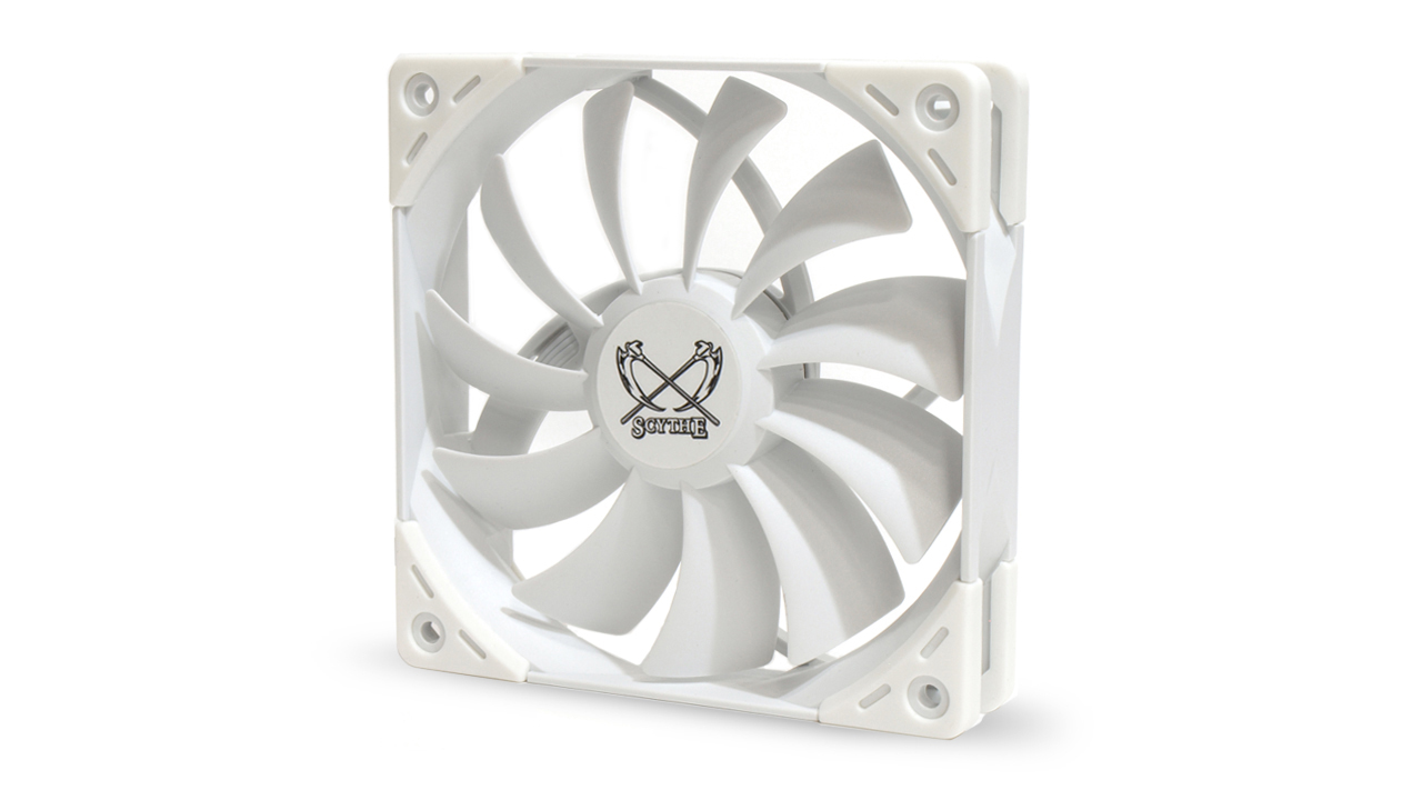 SCYTHE KF1225FD18W-P Kaze Flex 120mm White PWM 300-1800rpm