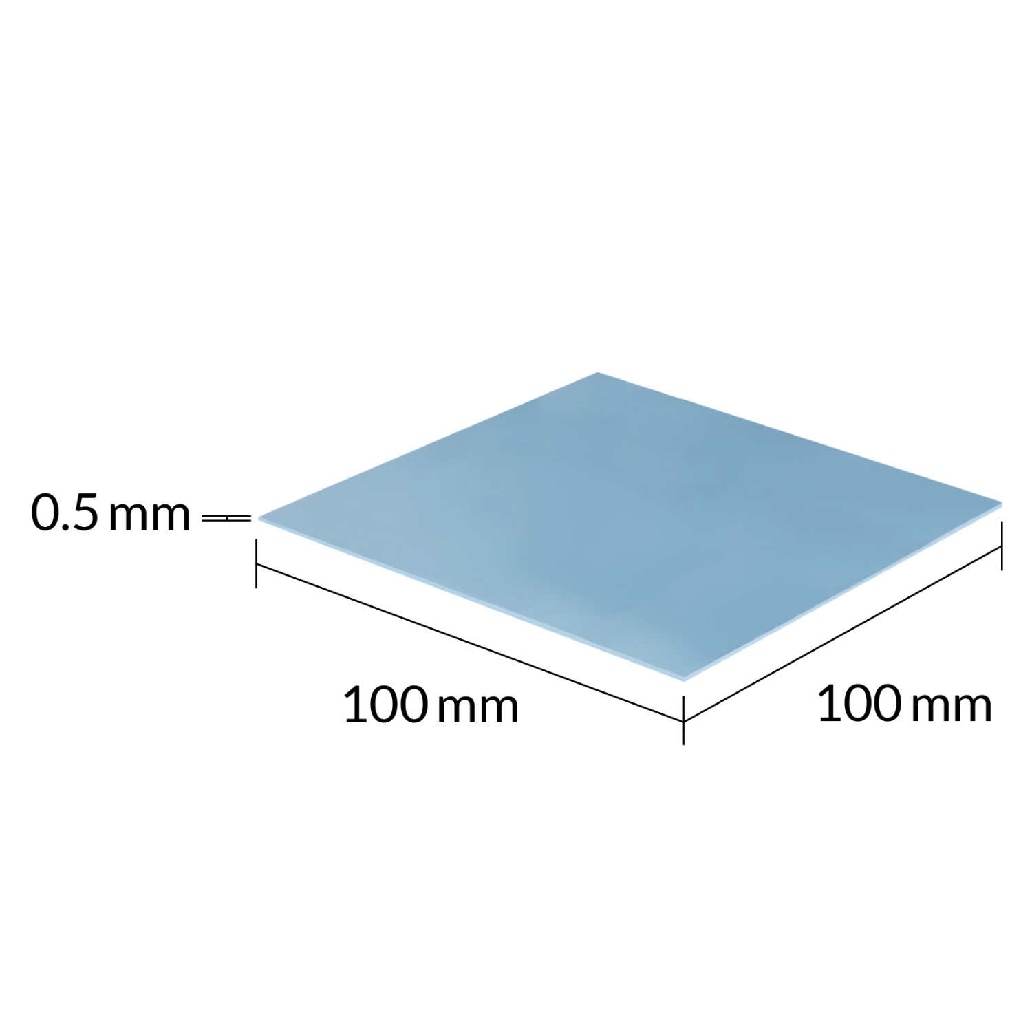 ARCTIC Thermal pad TP-3 100x100mm, 0.5mm (Premium)