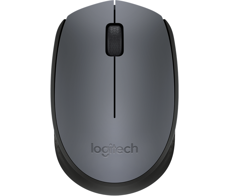 myš Logitech Wireless Mouse M170, šedá