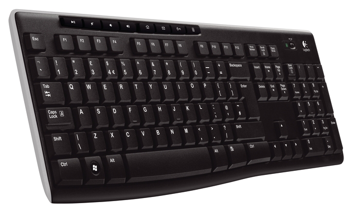 Logitech K270 / USB / CZ- SK layout / Čierna / 920-003741