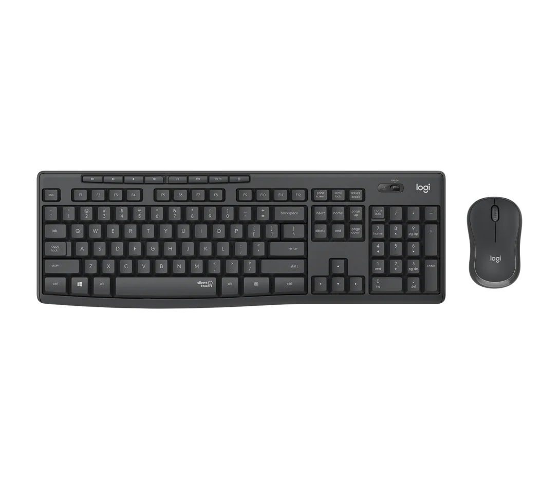 bezdrátový Logitech MK295, graphite CZ/SK _