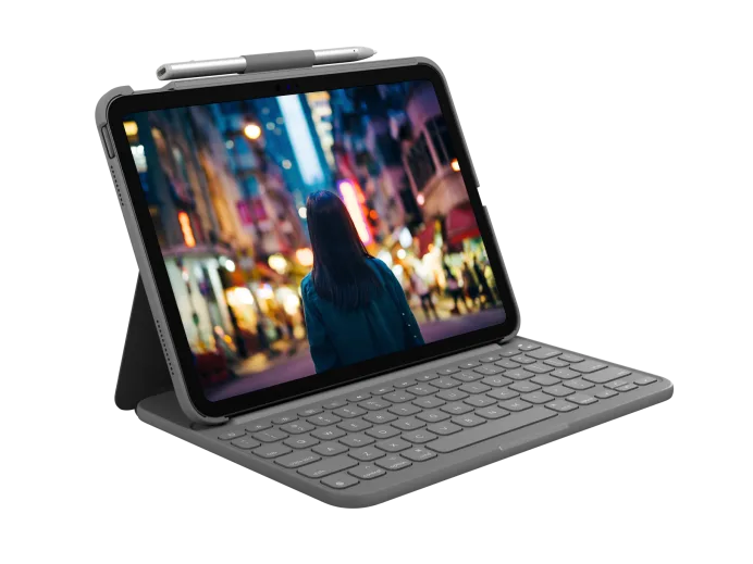 Logitech Slim Folio pro iPad 10th gen. (CZ, grav.)