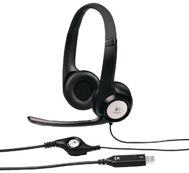 Logitech H390/Stereo/USB/Drát/Černá