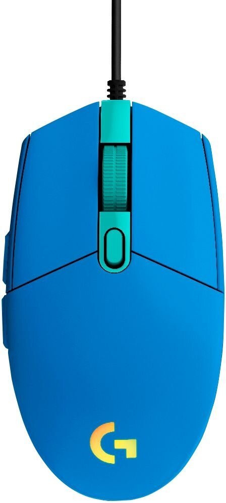 Logitech G102 Lightsync / Modrá / 910-005801