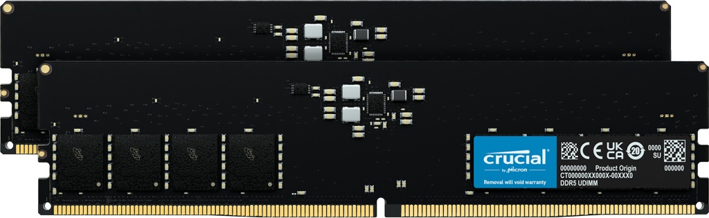 Crucial/DDR5/128/5600MHz/CL46/2x64GB