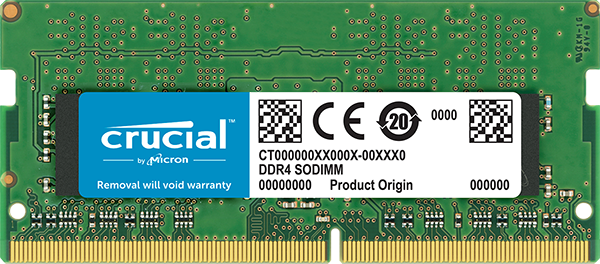 Obrázok Crucial DDR4 16GB 2666MHZ, SODIMM, CL19