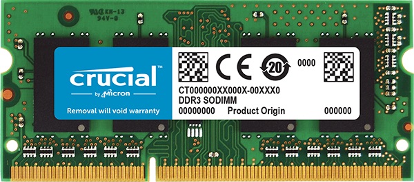 Obrázok Crucial | Crucial SO-DIMM 8GB DDR3 1600MHz CL11