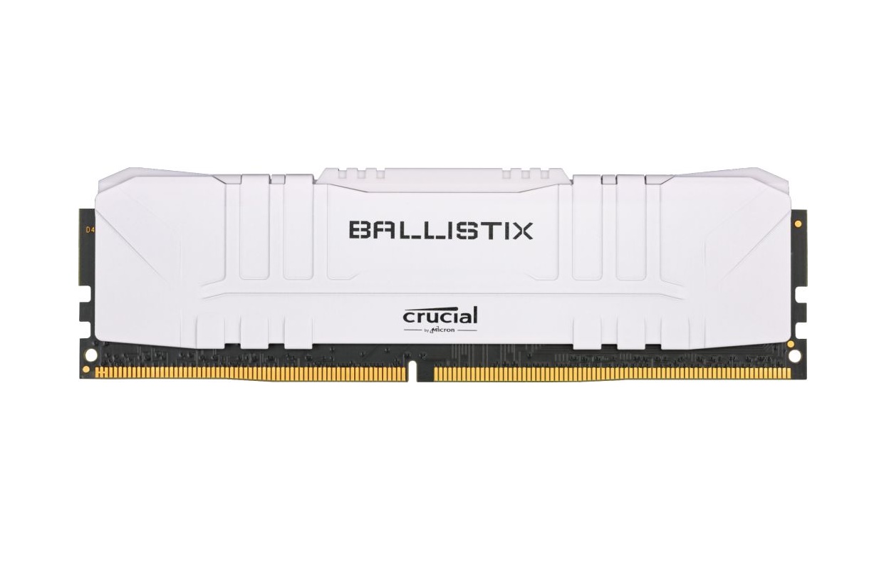 Obrázok 32GB DDR4 2666MHz Crucial Ballistix CL16 2x16GB White BL2K16G26C16U4W