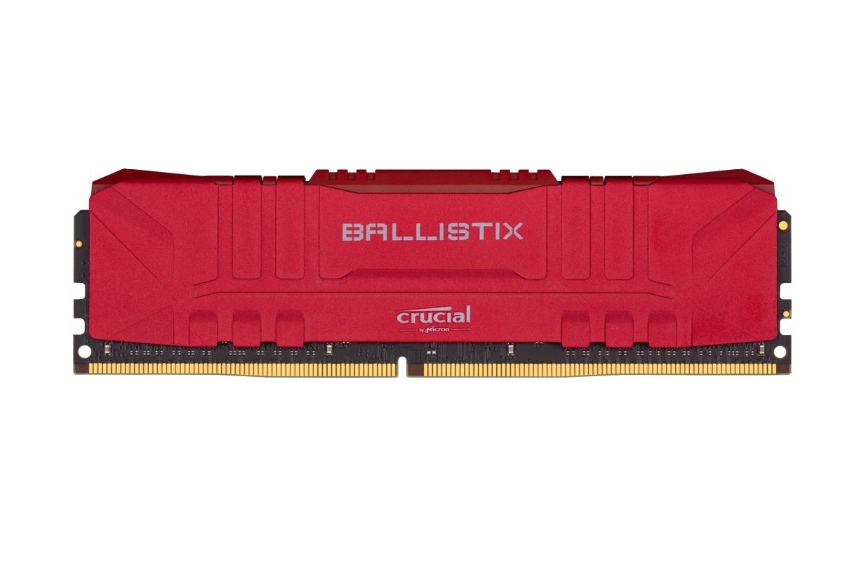 Obrázok 16GB DDR4 3000MHz Crucial Ballistix CL15 2x8GB Red BL2K8G30C15U4R