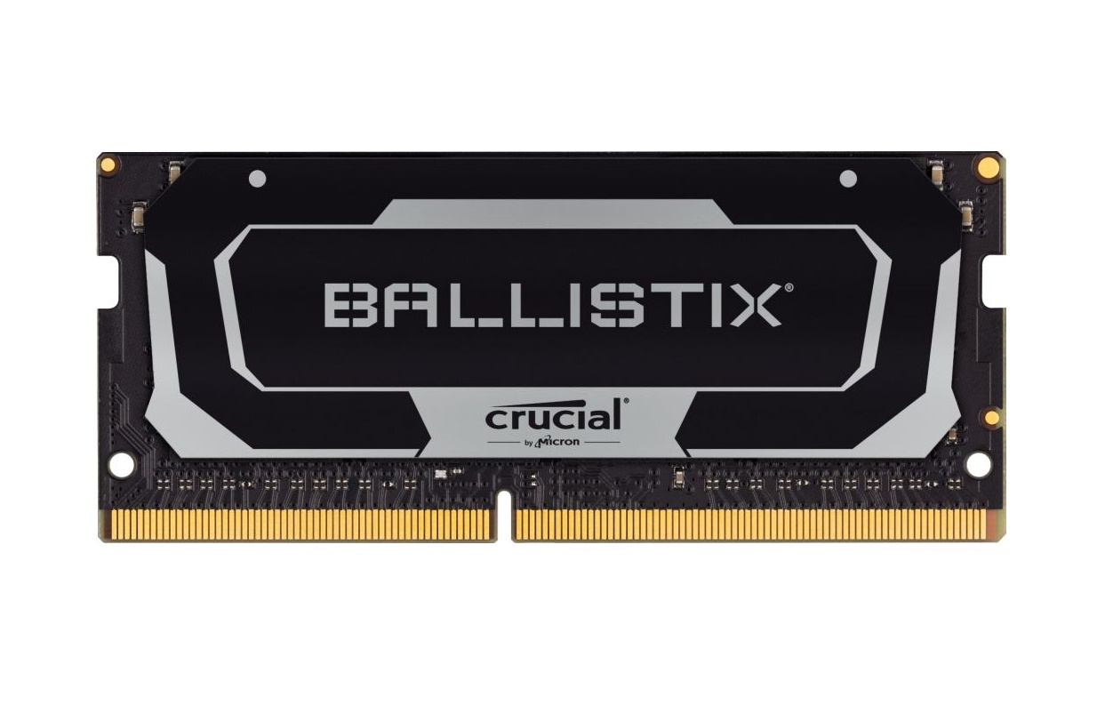 Obrázok SO-DIMM 64GB DDR4 3200MHz Crucial Ballistix CL16 2x32GB Black BL2K32G32C16S4B