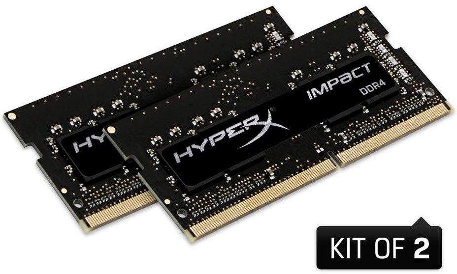 Obrázok HyperX SO-DIMM 64GB KIT DDR4 2400MHz CL15 Impact (HX424S15IBK2/64)