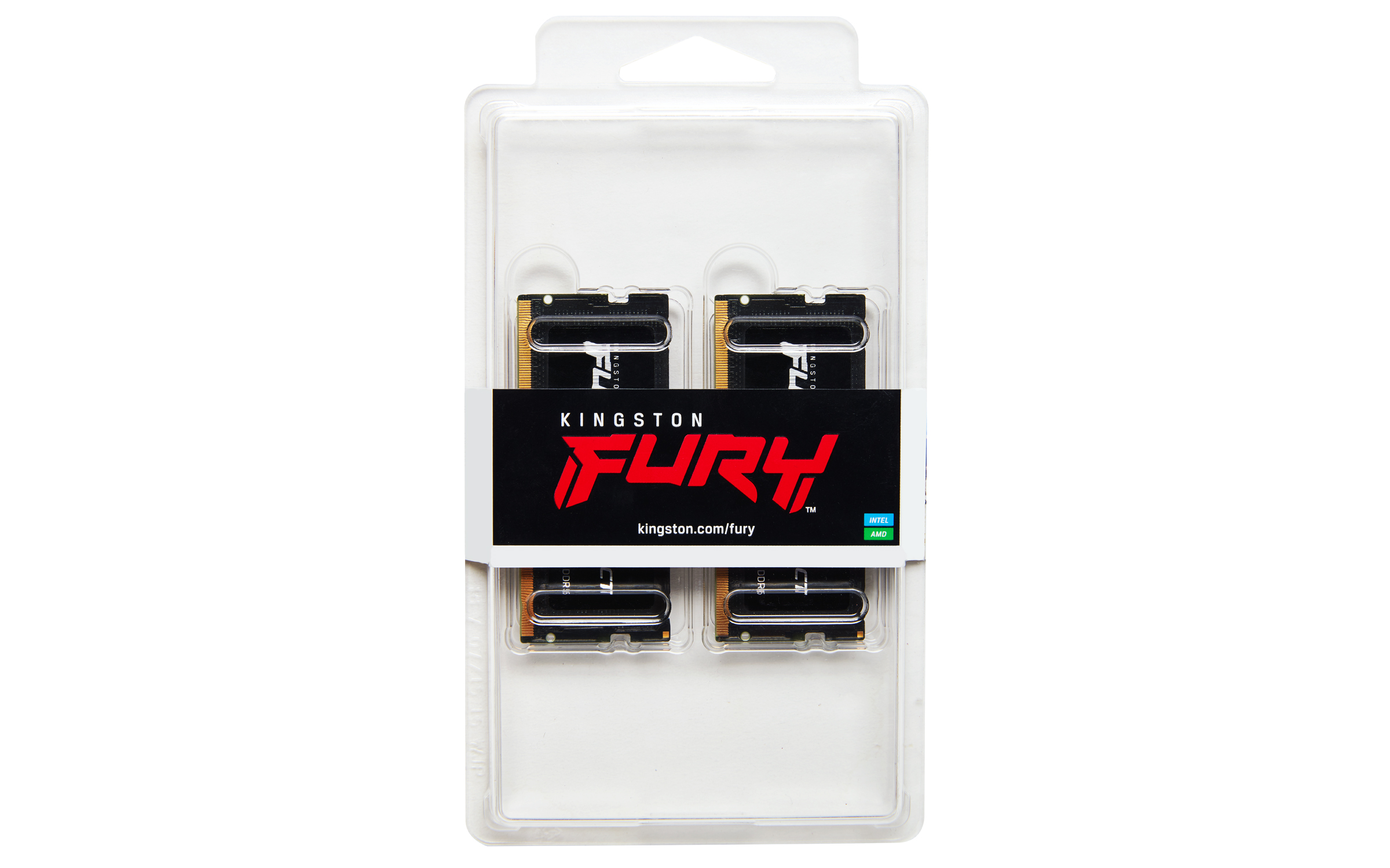 Kingston FURY Impact/SO-DIMM DDR5/64GB/4800MHz/CL38/2x32GB/Black