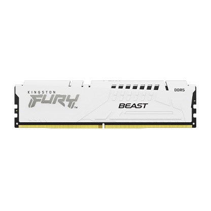 Kingston FURY Beast EXPO/DDR5/32GB/5200MHz/CL36/1x32GB/White