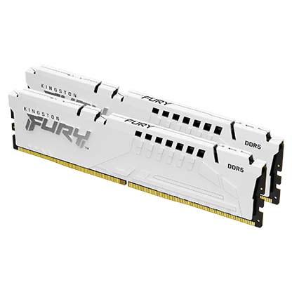 Kingston FURY Beast EXPO/DDR5/32GB/5200MHz/CL36/2x16GB/White