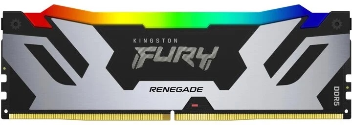 Kingston FURY Renegade/DDR5/48GB/6400MHz/CL32/1x48GB/RGB/Black/Silv