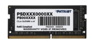 Obrázok SO-DIMM 4GB DDR4-2666MHz Patriot CL19 512x16 PSD44G266641S