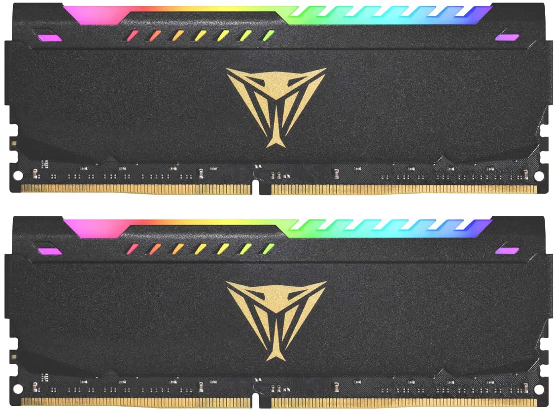 Patriot Viper/DDR4/64GB/3200MHz/CL18/2x32GB/RGB/Black