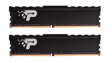 16GB DDR4-2400MHz Patriot CL17 s chladičem, 2x8GB