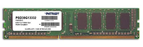 8GB DDR3 1333MHz Patriot CL9