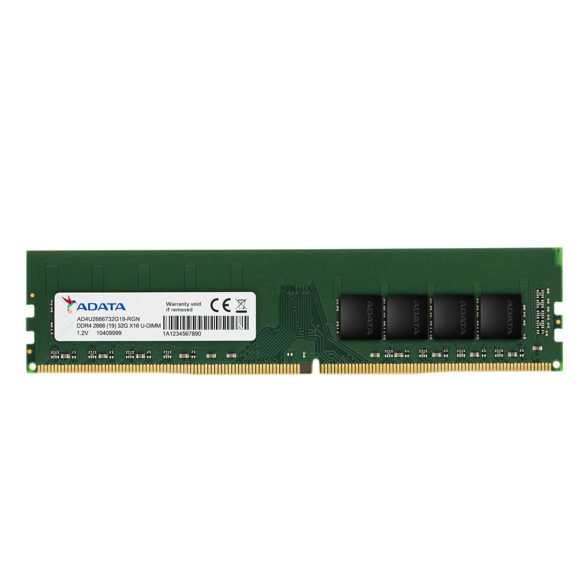 Obrázok 8GB DDR4-2666Hz ADATA CL19 1024x16 AD4U266688G19-RGN