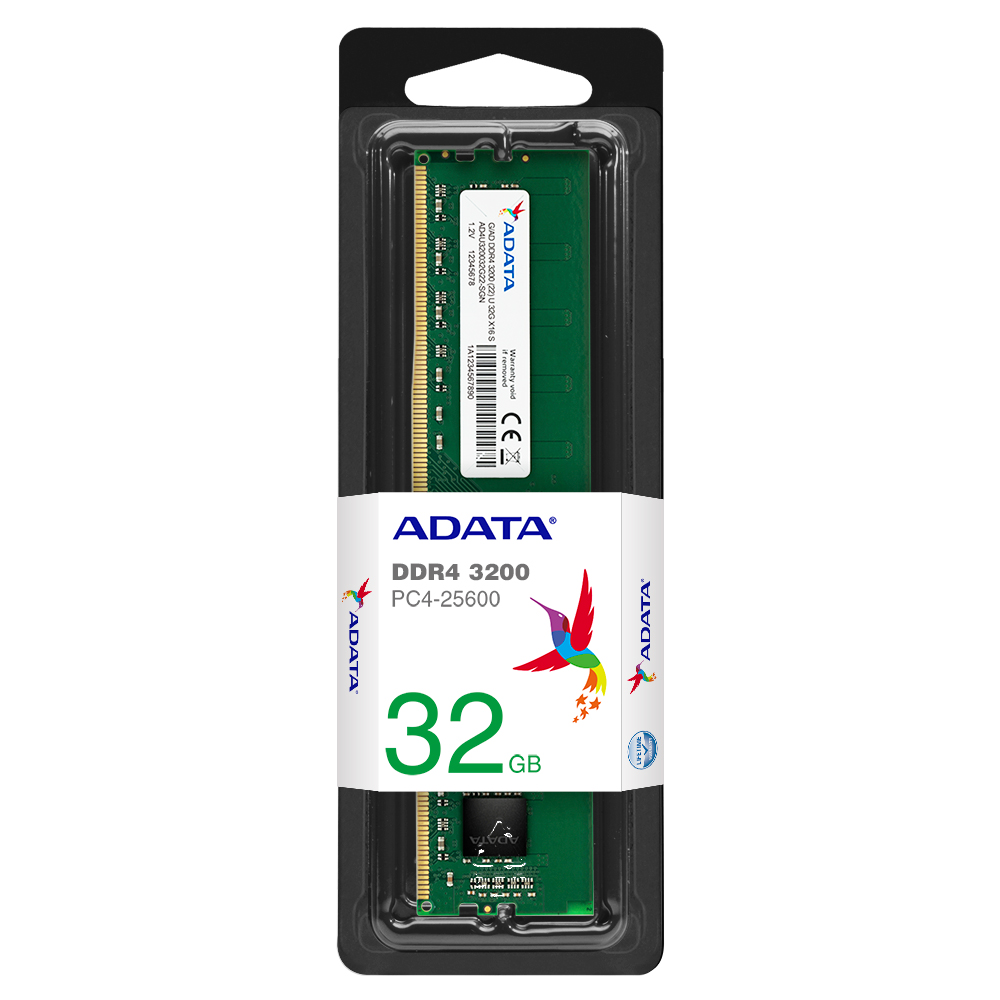 Adata DDR4 32GB 3200MHz CL22 1x32GB