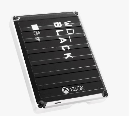 Obrázok WD BLACK P10 Game drive 5TB pro Xbox One, černý (WDBA5G0050BBK-WESN)