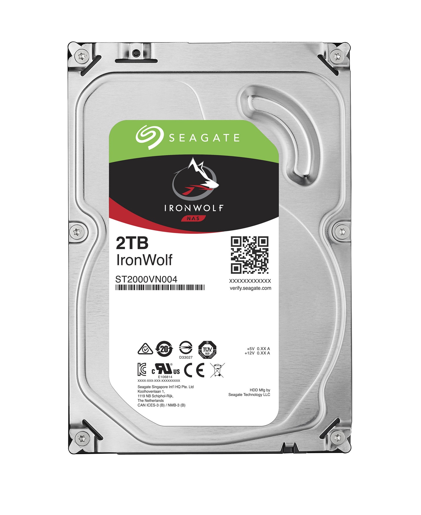 Obrázok SEAGATE Iron Wolf 2TB/3,5