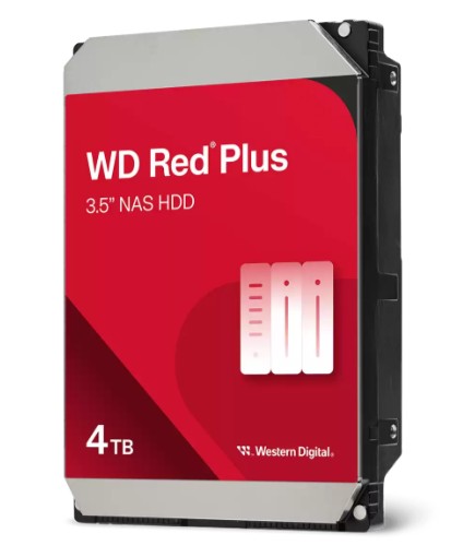HDD 4TB WD40EFZZ Red Plus 256MB SATAIII 5400rpm