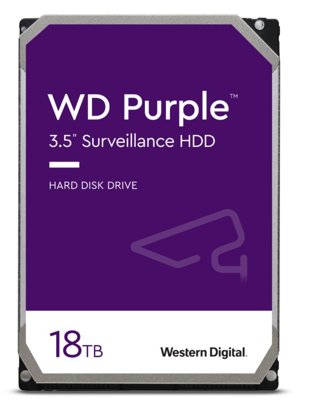 WD Purple/18TB/HDD/3.5''/SATA/7200 RPM/5R