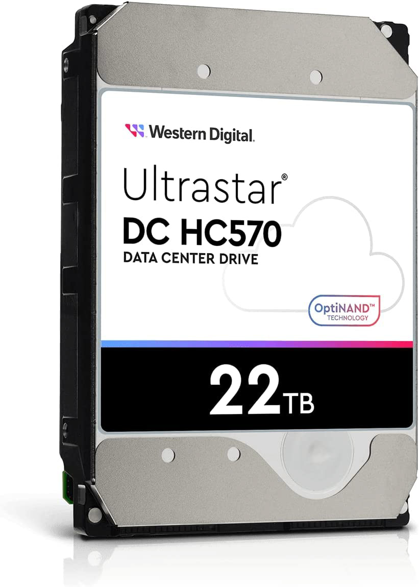 WD Ultrastar/22TB/HDD/3.5''/SATA/7200 RPM/5R