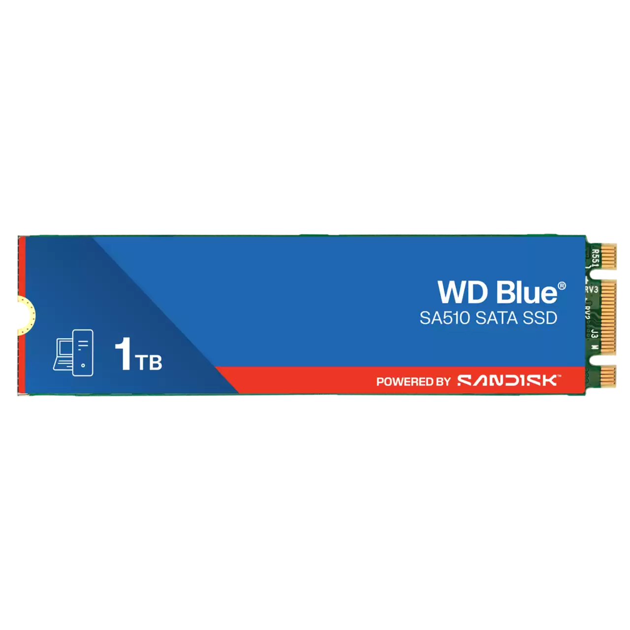 WD Blue SA510/1TB/SSD/M.2 SATA/5R