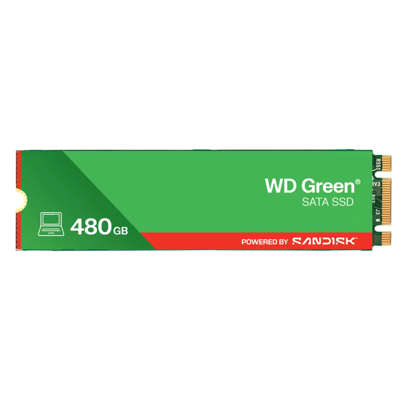 WD Green/480GB/SSD/M.2 SATA/3R