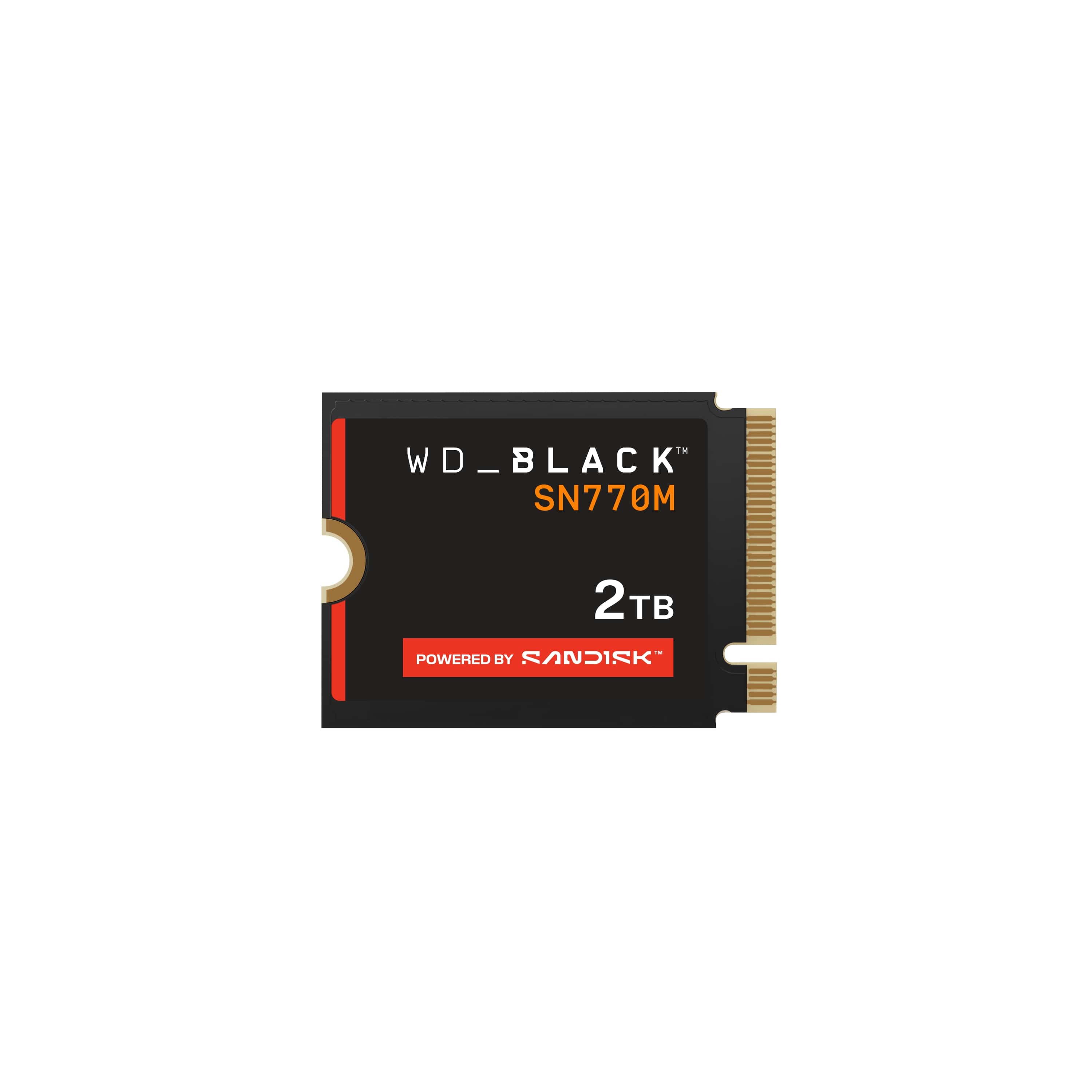 WD Black SN770M/2TB/SSD/M.2 NVMe/Černá/5R