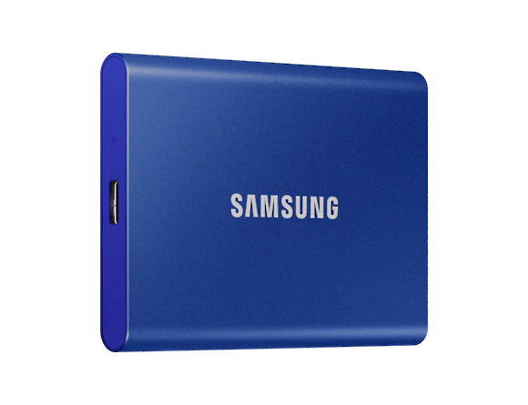 Samsung T7/2TB/SSD/Externí/2.5''/Modrá/3R