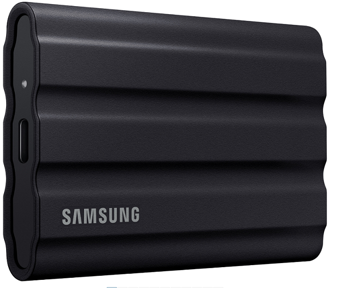 Samsung T7 Shield/4TB/SSD/Externí/2.5''/Černá/3R