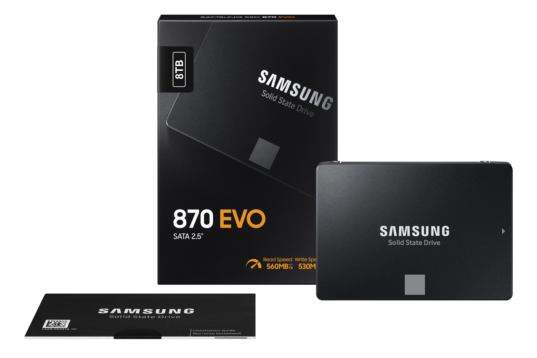Samsung 870 EVO/8TB/SSD/2.5''/SATA/Černá/5R