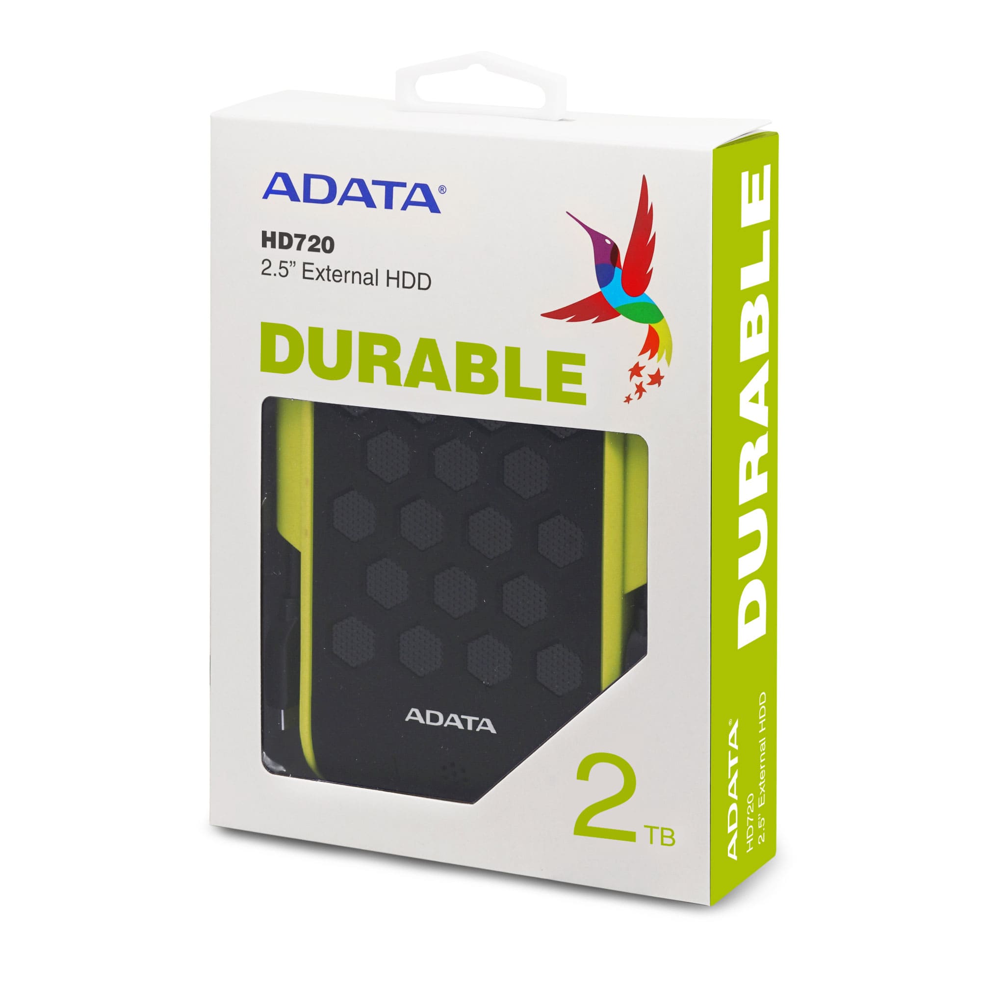 ADATA HD720/1 TB/HDD/Externí/2.5"/Zelená