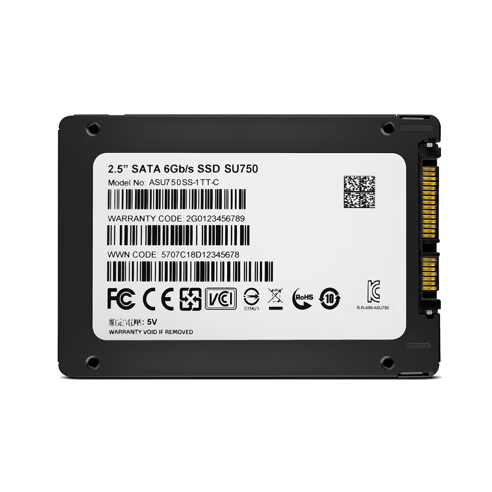 ADATA SSD SU750 1TB 2,5" 550/520MB/s