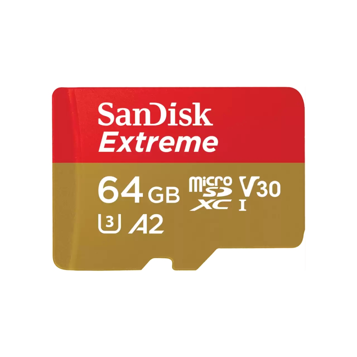 SanDisk Extreme/micro SDXC/64GB/UHS-I U3 / Class 10/+ Adaptér