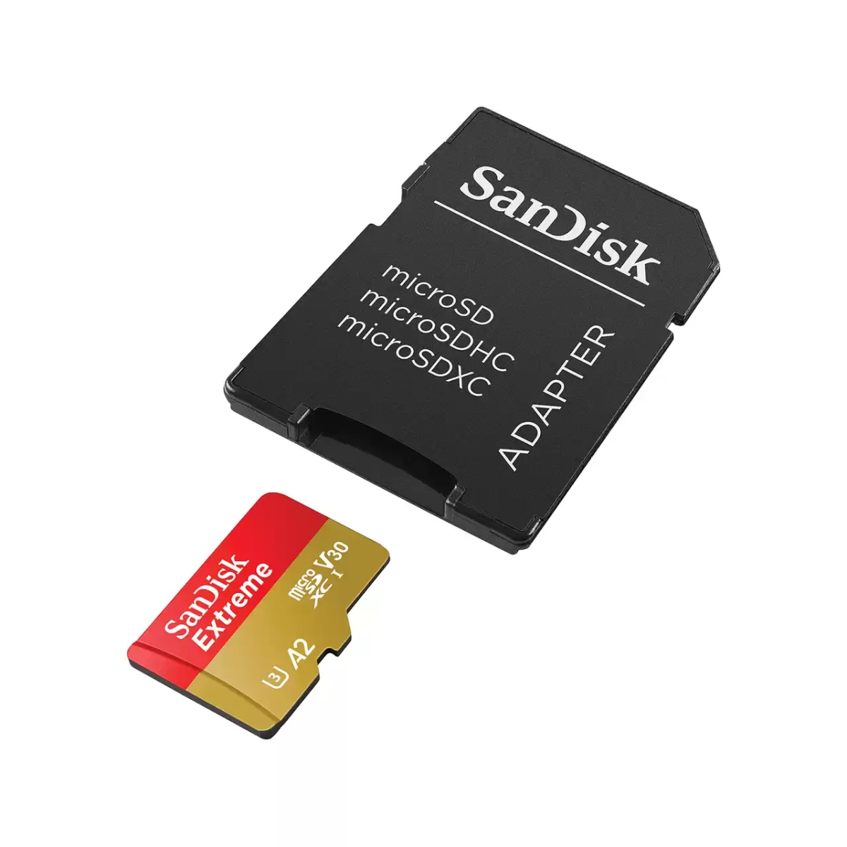 SanDisk Extreme micro SDXC 512GB UHS-I U3 Class 10 + Adaptér / SDSQXAV-512G-GN6MA