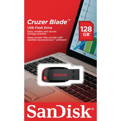 SanDisk USB flash disk Cruzer Blade 128GB (SDCZ50-128G-B35)