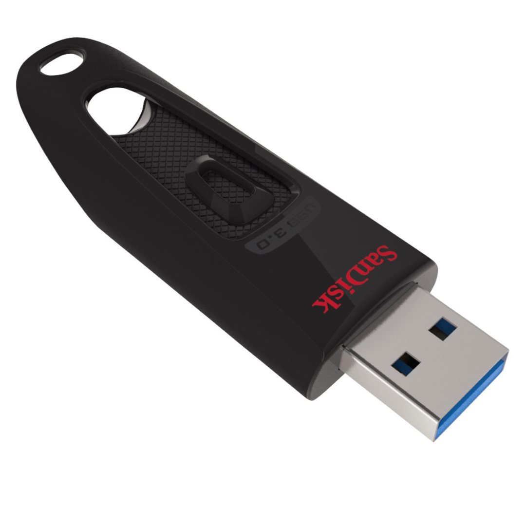 SanDisk Ultra/512GB/USB 3.0/USB-A/Čierna / SDCZ48-512G-G46