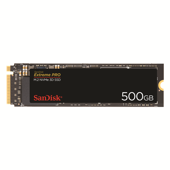 Obrázok SSD 500GB SanDisk Extreme Pro M.2 NVMe 3D SDSSDXPM2-500G-G25