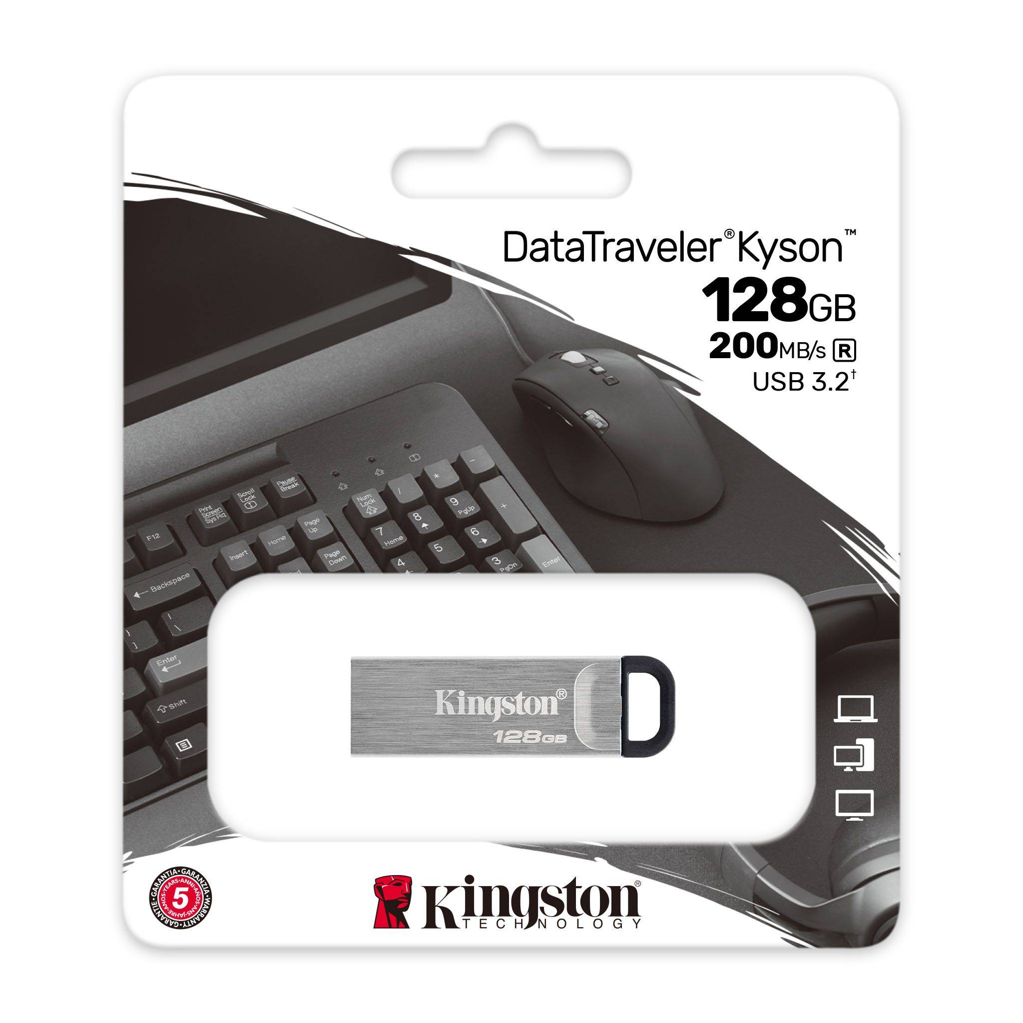 KINGSTON DataTraveler KYSON 128GB / DTKN/128GB