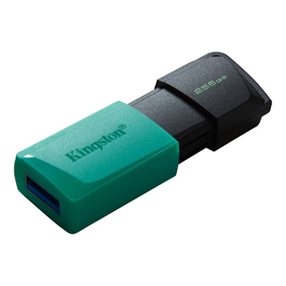 KINGSTON DataTraveler EXODIA 256GB / USB 3.2 / čierna + tyrkysová / DTXM/256GB