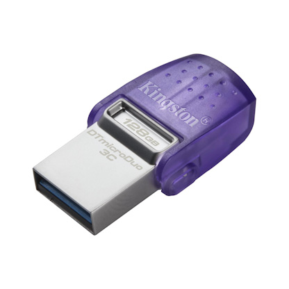 KINGSTON DataTraveler microDuo 3C 128GB dual USB-A + USB-C