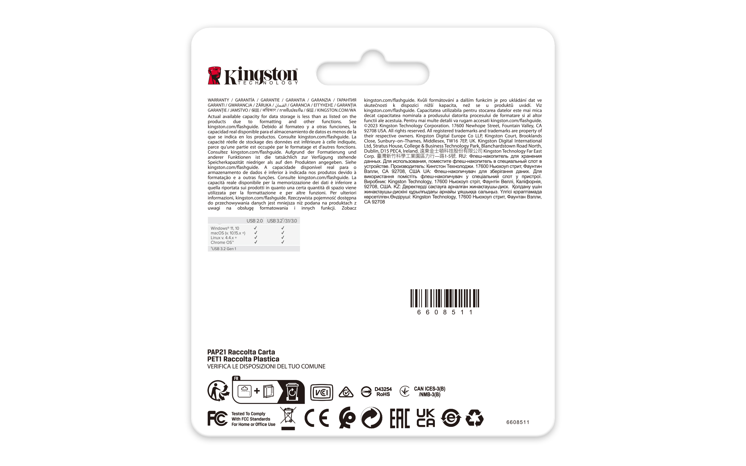KINGSTON DataTraveler SE9 G3 64GB / USB-A / USB 3.2 / DTSE9G3/64GB