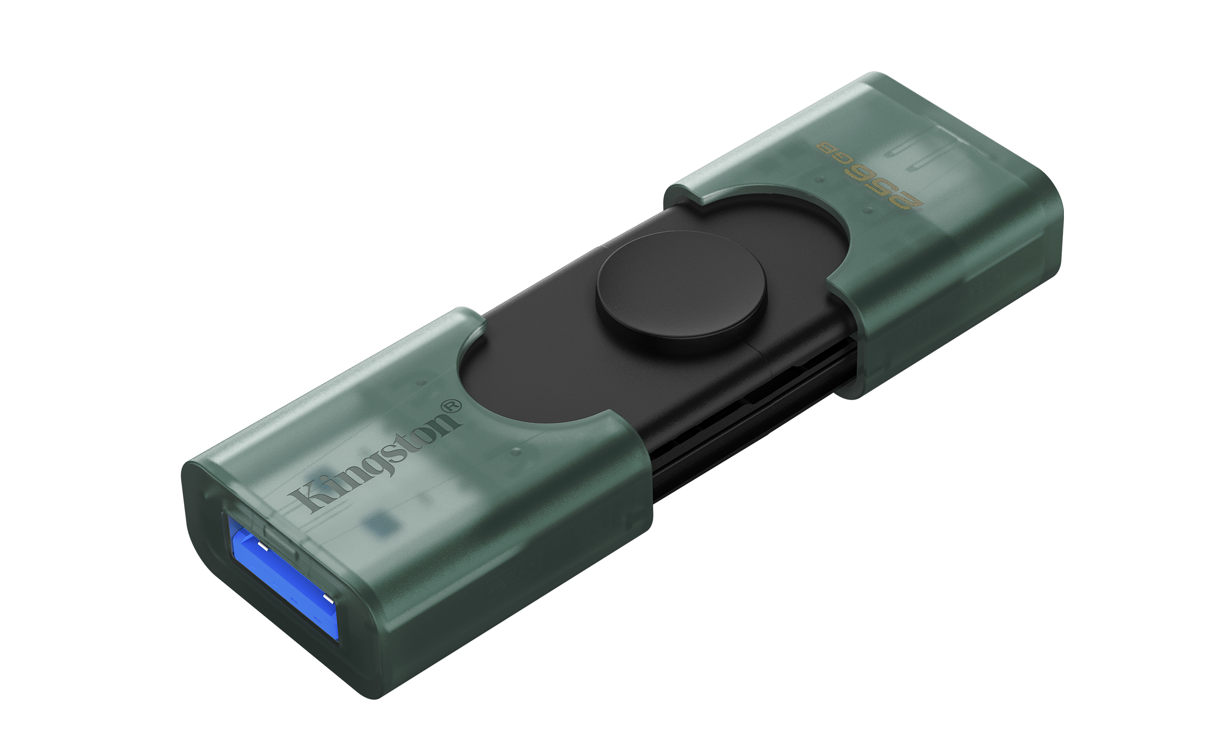 DataTraveler Duo G2/ 256GB USB 3.2/USB-A + USB-C/Zelená / DTDEG2/256GB