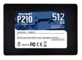 PATRIOT P210/512GB/SSD/2.5''/SATA/3R